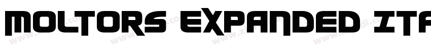Moltors Expanded Ita字体转换